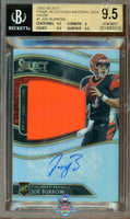 2020 Joe Burrow BGS 9.5 10 Select Prime Selections Rookie Patch Auto #PSSJBU /49