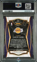 2020 LeBron James PSA 10 Select Gold Wave Prizm #113