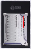 2020 Shohei Ohtani SGC 10 Topps Chrome Prism Refractor #21