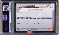 2020 Topps Chrome F1 Orange Refractor #7 Lando Norris Rookie Card 8 of 25 PSA 8 63542369