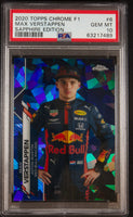 2020 Topps Chrome Formula 1 F1 Sapphire Edition Max Verstappen #6 PSA 10 63217489