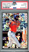 2020 Yordan Alvarez PSA 10 Topps Chrome XFractor #200