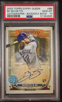 2020 Bo Bichette PSA 10 Topps Gypsy Queen Bazooka Back Rookie Auto #GQABBI /25