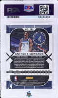 2020 Anthony Edwards PSA 10 Obsidian Electric Etch Blue Finite #152 2/3