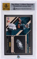 2020 Jalen Hurts BGS 9 10 Gold Standard Rookie Jersey Auto Jumbo #AJJHU 22/99