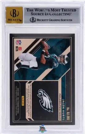 2020 Jalen Hurts BGS 9 10 Gold Standard Rookie Jersey Auto Jumbo #AJJHU 22/99