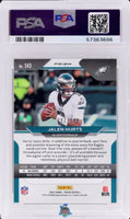 2020 Jalen Hurts PSA 10 Prizm Red Wave Prizm #343 91/149