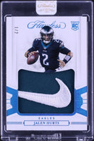 2020 Jalen Hurts Raw Flawless Brand Logo Rookie Nike Patch #RP10 1/2