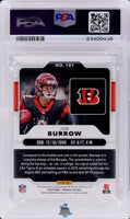 2020 Joe Burrow PSA 10 Authentic Obsidian Rookie Auto Electric Etch Green 15/15