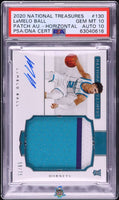2020 Lamelo Ball PSA 10 10 National Treasures Rookie Patch Auto #130 59/75