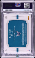 2020 Lamelo Ball PSA 10 10 National Treasures Rookie Patch Auto #130 59/75