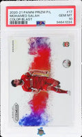 2020 Mohamed Salah PSA 10 Prizm P/L Color Blast #17