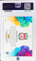 2020 Mohamed Salah PSA 10 Prizm P/L Color Blast #17