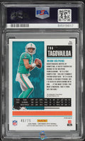 2020 TuaTagovailoa PSA 9 Contenders Optic Rookie Ticket Auto Blue #103 46/75
