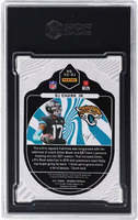 2021 DJ Chark Jr. SGC 9.5 Obsidian Cutting Edge Mat EEBF Shield #10 /1