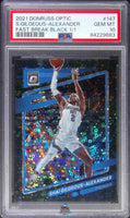 2021 Donruss Optic Shai Gilgeous-Alexander Fast Break Black 1/1 PSA 10