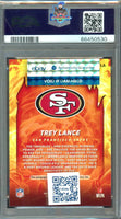 2021 Donruss Trey Lance Red Hot Rookie Auto PSA 9 Auto 10 66450530