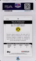 2021 Felix Passlack PSA 10 Finest Bundesliga Superfactor #45 /1