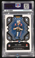 2021 Mac Jones PSA 8 Obsidian Rookie Dual Patch Auto #RJIMJ 51/100
