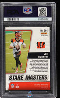 2021 Mosaic Joe Burrow Stair Masters Black Mosaic #SM4 1/1 PSA 8