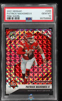 2021 Patrick Mahomes PSA 10 Mosaic Pink Swirl #288 /11