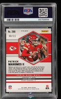 2021 Patrick Mahomes PSA 10 Mosaic Pink Swirl #288 /11