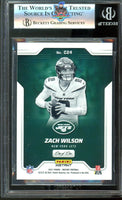 2021 Zach Wilson BGS 9 Captains Black #C24 /1