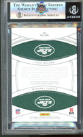 2021 Panini National Treasures Zach Wilson Michael Carter Rookie NFL Gear Combo Materials #RG-ZM 54 of 99 BGS 9 0014723113