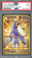 2021 Pokemon SWSH FA Houndoom Battle Styles - Secret #179 PSA 9 65175102