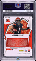 2021 Rookies and Stars Ja'Marr Chase Signature Gold #107 /10 PSA 10 10