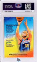 2021 Stephen Curry PSA 10 10 Tyson Beck Icon Dual Auto Rainbow Foil #NA 1/3