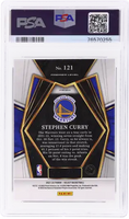 2021 Stephen Curry PSA 10 Select Premier Level Cosmic Prizm #121