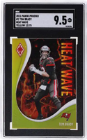 2021 Tom Brady SGC 9.5 Phoenix Heat Wave #1 /75