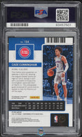 2021 Cade Cunningham PSA 10 8 Contenders Optic Rookie Ticket Auto Gold #124 8/10