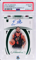2021 Evan Mobley PSA 9 Flawless Flawless Auto Emerald #FAEVM 3/5