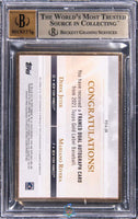 2021 Jeter Rivera BGS 9.5 10 Topps Gold Label Dual Frame Auto #FDAJR 4/10