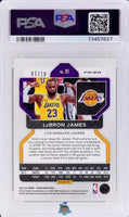2021 LeBron James PSA 10 Prizm Gold Wave #91 7/10