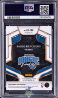 2022-23 Panini Select Rookie Signatures #RSPBC Paolo Banchero Signed Rookie Card 71 of 249 - PSA 10 79037800
