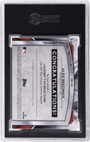 2022 Alex Bregman Jose Auve SGC 9.5 Topps Museum Laundry Tag #MMLTJA 1/1