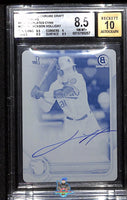 2022 Jackson Holliday BGS 8.5 10 Bowman Chrome Printing Plate Auto #CDAJH /1