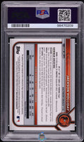 2022 Jackson Holliday PSA 10 Bowman Chrome 1st Ed Auto Aqua #JH /199