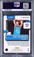 2022 Chet Holmgren PSA 10 10 Donruss Rated Rookies Auto Gold #202 /10