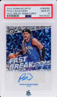 2022 Paolo Banchero PSA 10 Donruss Optic Fast Break Auto #FBSPBC