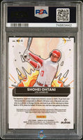 2022 Shohei Ohtani PSA 10 Donruss Optic Bomb Squad Gold #BS3 /10