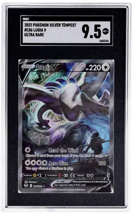 2022 Lugia V SGC 9.5 Pokemon Sword and Shield Silver Temptest #186 1683236