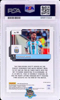 2022 Lionel Messi PSA 10 Donruss FIFA Optic Dragon #10 /8