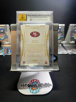 2022 Panini Flawless Brock Purdy Rookie Debut Signatures Ruby #RDS-PB #10 of 15 BGS 8 Auto 10 0016947645