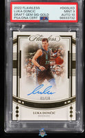 2022 Flawless Luka Doncic Draft Gem Signature Gold /10 PSA 9 Auto 10