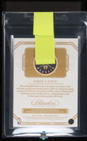 2022 Panini Flawless Nikola Jokic Vertical Patch Auto Green #VPA-NJC 5 of 5 UG