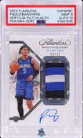 2022 Panini Flawless Vertical Patch Autograph Paolo Banchero #VPA-PBC 3 of 25 PSA 9 Auto 10 91601045